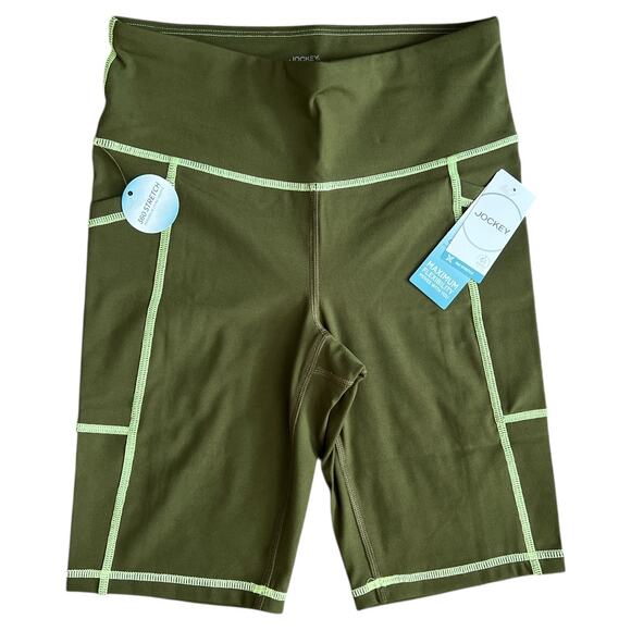 Jockey Performance 360 Stretch 9" Bike Short , M - Picture 1 of 10